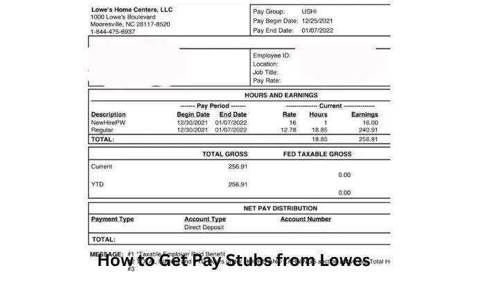 How to Get Pay Stubs From Lowes (Step-by-step Guide)