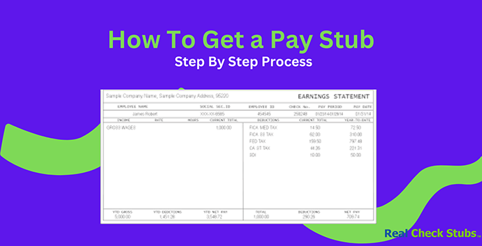 4 Ways How To Get a Pay Stub