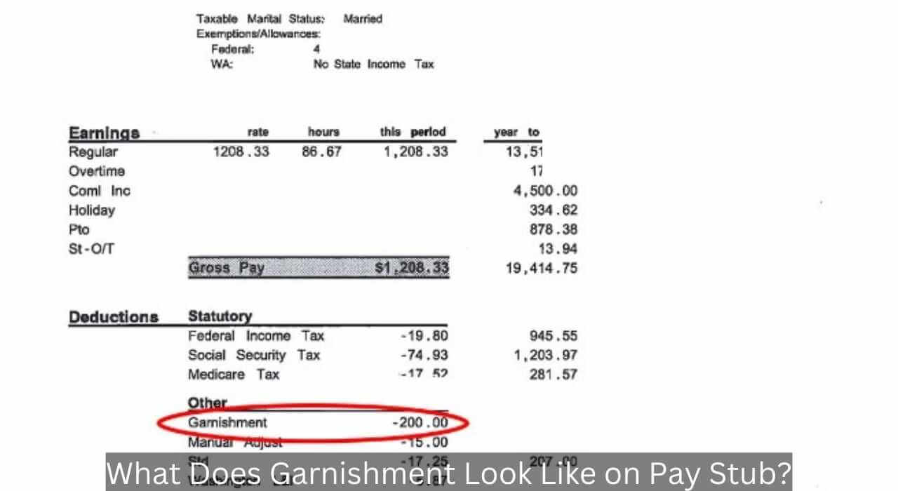 What Does a Garnishment Look Like on a Pay Stub?