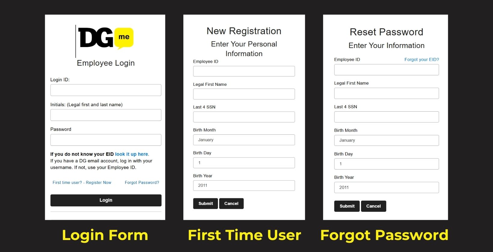 dgme portal login